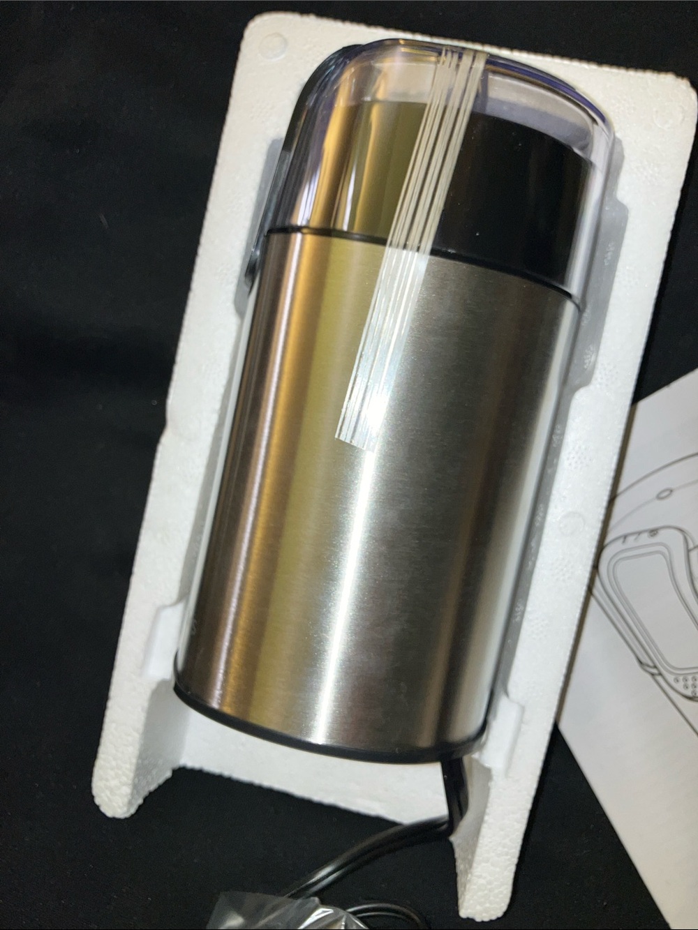 Stainless Steel Electric Coffee Grinder